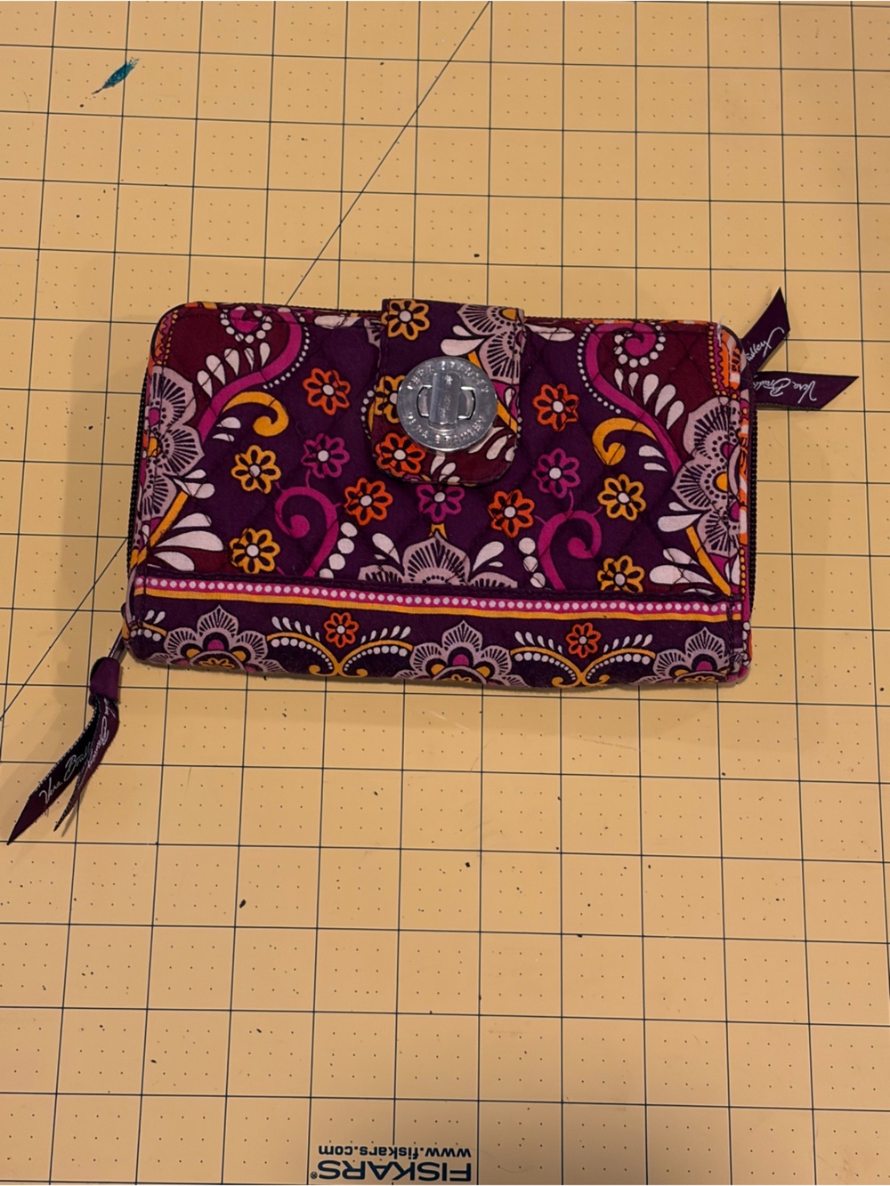 Vera Bradley "Safari Sunset" Zip Wallet
